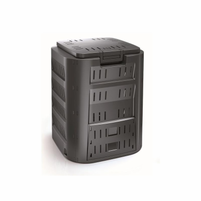 Kompostér zahradní COMPOGREEN 320l černý