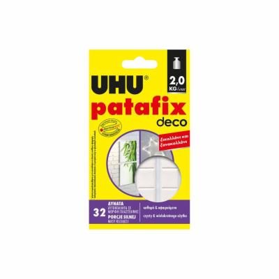 Lepící guma UHU PATAFIX Homedeco bílá