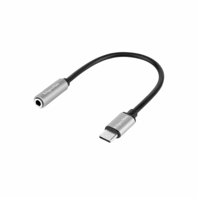 Adaptér KRUGER & MATZ KM1245 USB-C/JACK 3,5mm (pro poslec...