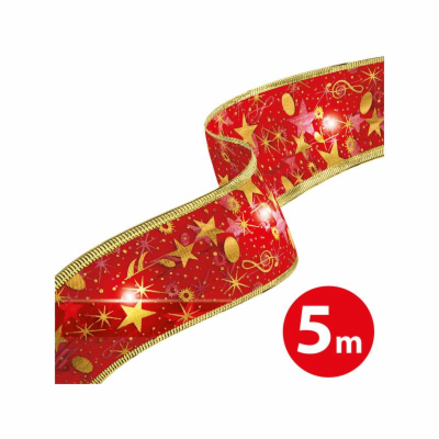 Stuha vánoční LED FAMILY 58933J 5m