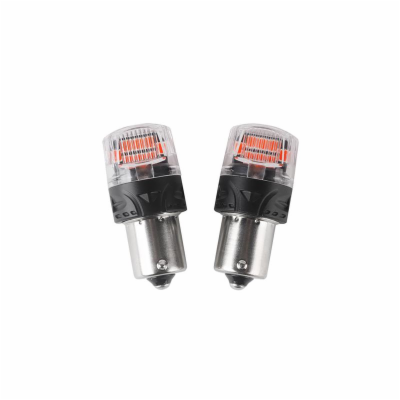 Autožárovka LED BA15S 12V CARCLEVER 16LED 2835SMD červená...
