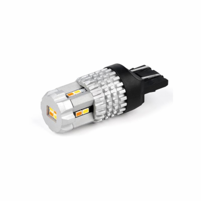 Autožárovka LED T20 12V CARCLEVER 95AC010 bílá/oranžová