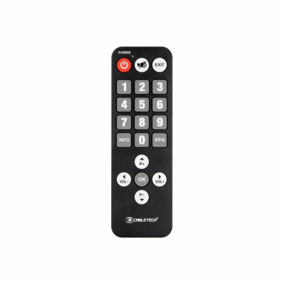 Ovladač dálkový DVB-T CABLETECH PIL0367 pro seniory