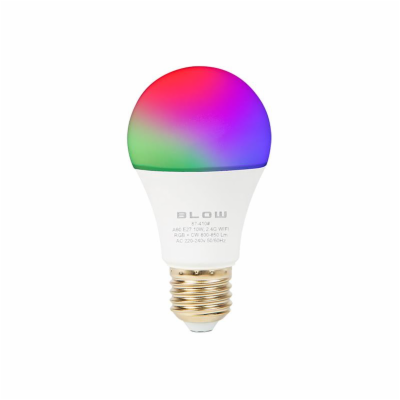Smart LED žárovka E27 10W RGBW BLOW WiFi Tuya