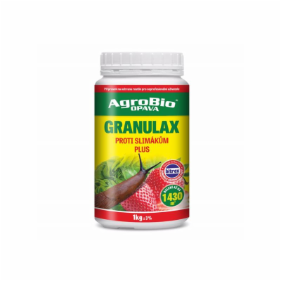 Přípravek proti slimákům AGROBIO Granulax Plus 1kg