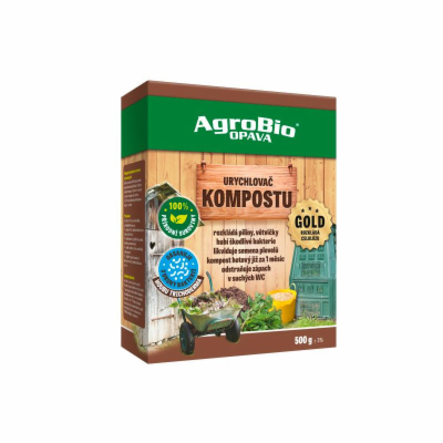 Urychlovač kompostu AGROBIO Gold 500g