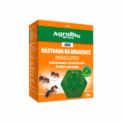Nástraha na mravence AGROBIO Atak Imidacloprid 2ks