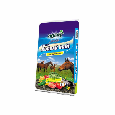 Pravý koňský hnůj AGRO 10kg