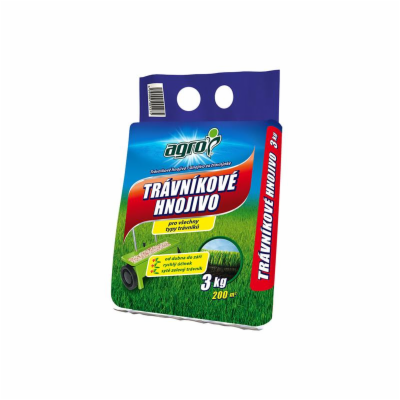 Trávníkové hnojivo AGRO 3kg pytel