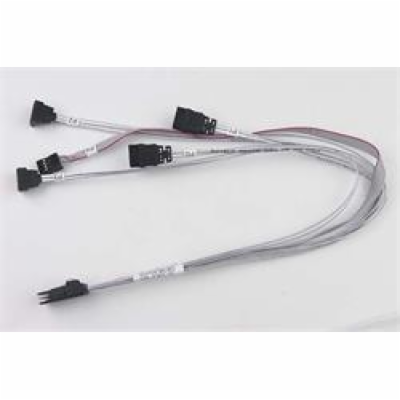 SUPERMICRO IPASS (SFF-8087) TO 4 SATA 43/43/33/33CM, W/ 4...