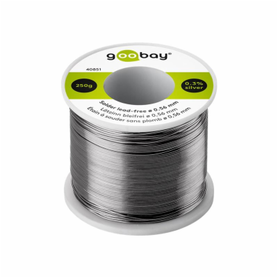Cín 0.56mm 250g 99,3%Sn 0,7%Cu GOOBAY 40851