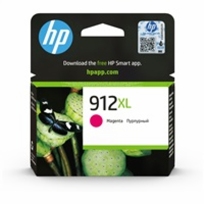 HP 912XL High Yield Magenta Original Ink Cartridge (825 p...