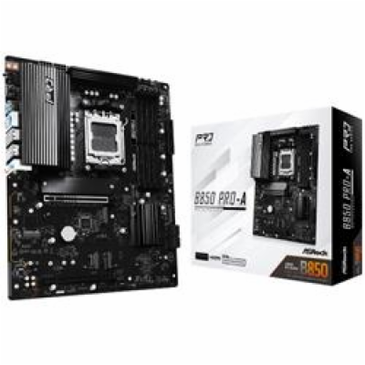 ASRock B850 Pro-A / AMD B850 / AM5 / 4x DDR5 DIMM / 4x M....