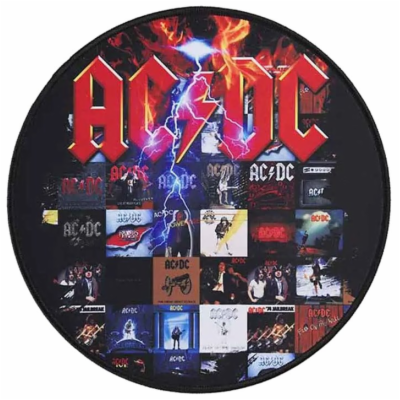 AC/DC herní podložka pod myš/ 30 cm