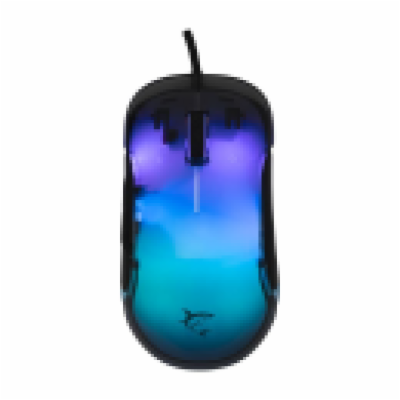 White Shark herní myš MORDRED, RGB, 12800 dpi, Černá (GM-...