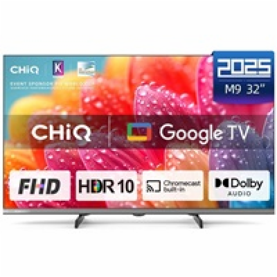 CHiQ L32FM9E TV 32", FHD, LED, metalická bezrámečková, Sm...