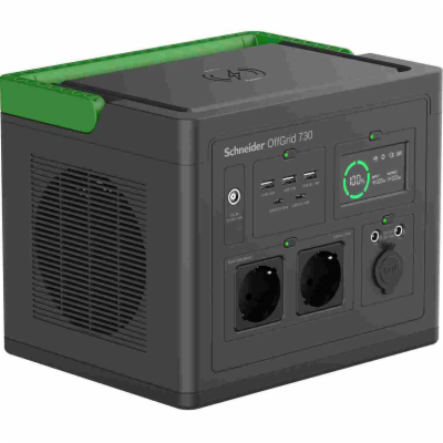 Schneider OffGrid Portable Power Station 730, 738Wh Lithi...