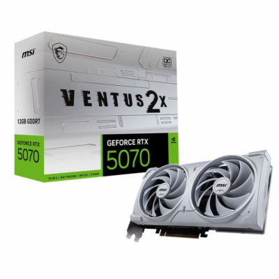MSI GeForce RTX 5070 VENTUS 2X/OC/12GB/GDDR7