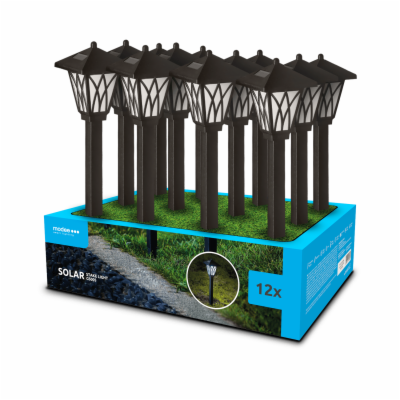 Svítidlo solární ML-GS005 LED zahradní zápich Lucerna 38c...