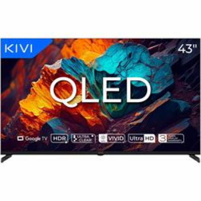 KIVI 43U720QB 43   Prime E5 QLED 4K Google TV