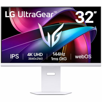 LG UltraGear/32G810SA-W/31,5"/IPS/4K UHD/144Hz/1ms/White/2R