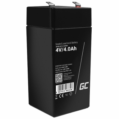 Green Cell AGM VRLA 4V 4Ah maintenance-free battery for t...