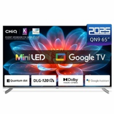 CHiQ M65QN9V TV 65", UHD MiniLED  Google TV DLG 120 Hz