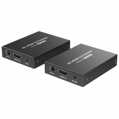 XtendLan CAT6 HDMI extender, vysílač+přijímač, 40m 4k/2k/...