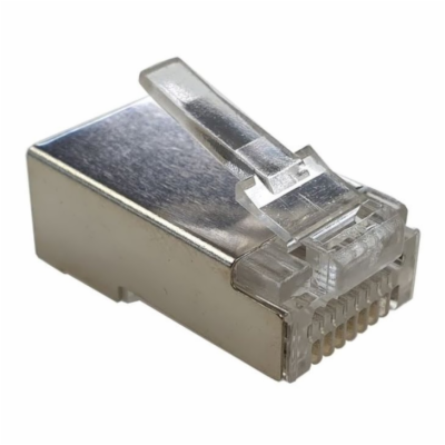XtendLan Konektor RJ45 CAT7 STP, EZ type, drát 50u, balen...