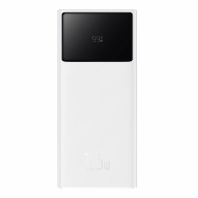 Powerbanka Baseus Star-Lord 30000mAh, 22,5W bílá