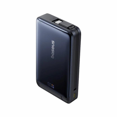 Powerbanka Baseus Nomos Qi2 10000mAh, 45W, s kabelem USB-...