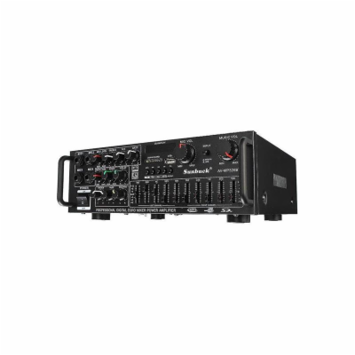 Zesilovač, rádio, bluetooth, přehrávač MP3 Sunbuck AV-MP3...