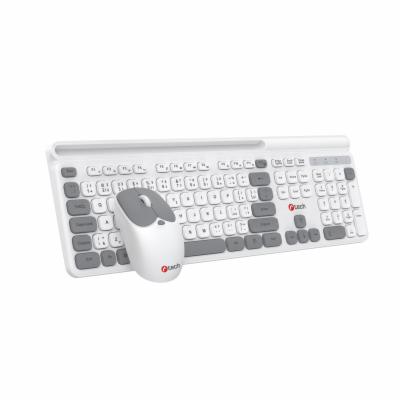 Klávesnice C-TECH Quallis WLKMC-05, bezdrátový combo set ...