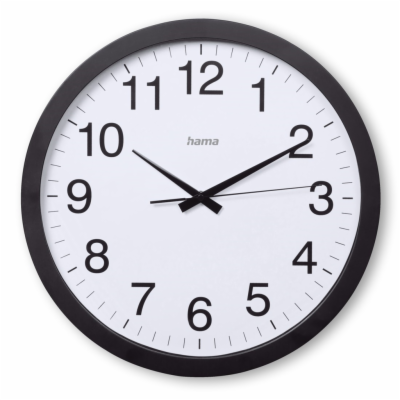 Hama Aruba, nástěnné hodiny, průměr 40 cm, tichý chod