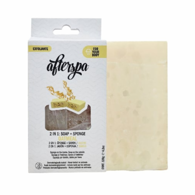 AfterSpa Oatmeal Soap Sponge multifunkční mýdlová houba 1...