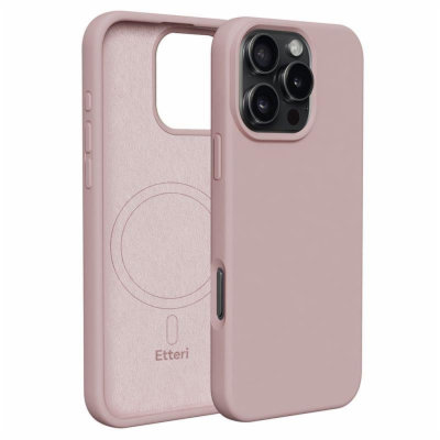 Silikonové TPU pouzdro Etteri Mag pro iPhone 16 Pro světl...