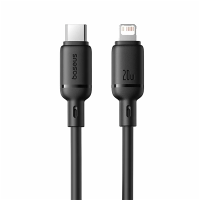 Rychlonabíjecí kabel Baseus Silky USB-C/Lightning 1m 20W ...