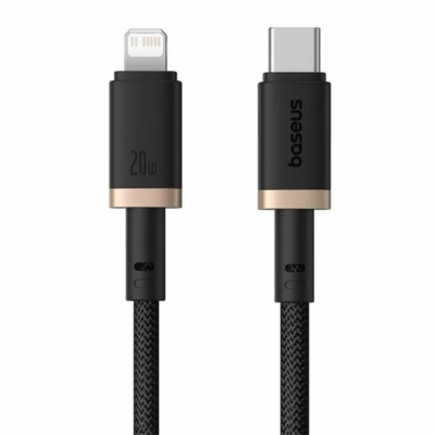 Rychlonabíjecí kabel Baseus Dura USB/Lightning 1m 20W čer...