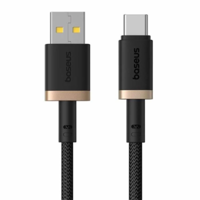 Rychlonabíjecí kabel Baseus Dura USB/USB-C 2m 60W černo z...