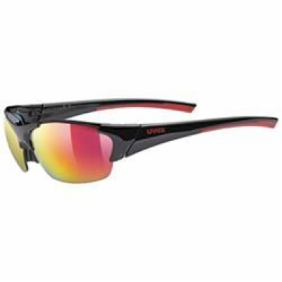 Sluneční brýle UVEX BLAZE III BLACK RED / MIR.RED 