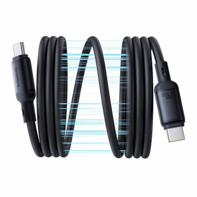 Kabel Baseus PicoGo magnetic USB-C/USB-C 1m 240W černý