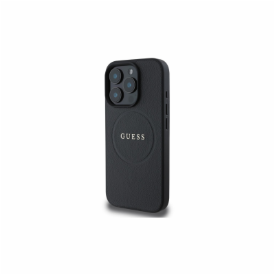 Guess PU Classic Logo MagSafe Zadní Kryt pro iPhone 16 Pr...