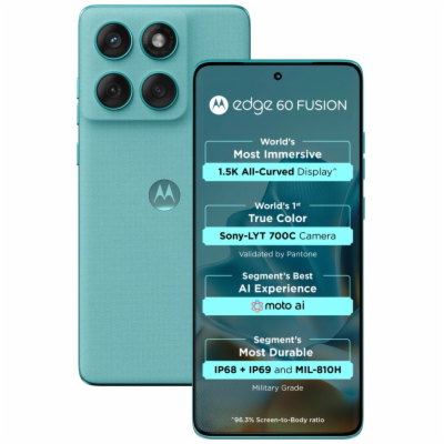 Motorola EDGE 60 Fusion - PANTONE Amazonite   6,67"/ sing...