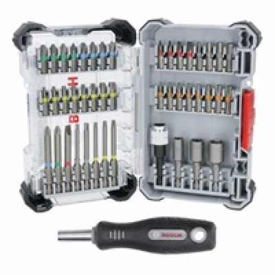 Bosch sada šroubovacích bitů Extra Hard, 44 + 1 ks