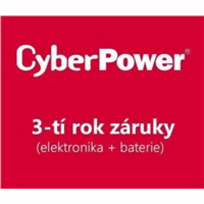 CyberPower 3. rok záruky pro BPSE240V75ART3UOA