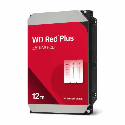 WD RED PLUS 12TB / WD120EFGX / SATA 6Gb/s /  Interní 3,5"...