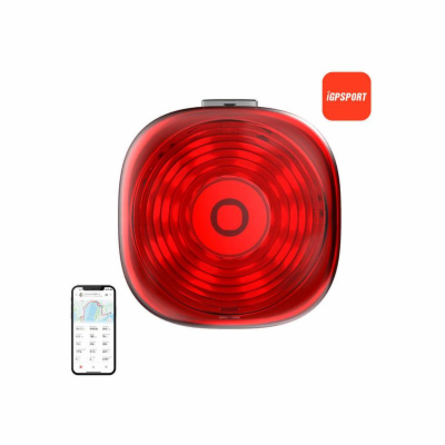 Svítilna na kolo zadní iGPSPORT TL30 Bluetooth