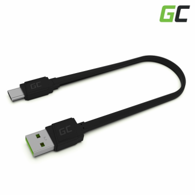 Green Cell Matte Kabel USB-C Type C 25cm s rychlým nabíje...