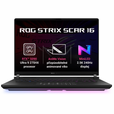 ASUS NTB ROG Strix SCAR 16 (G635LX-NEBULA030X), Ultra 9-2...