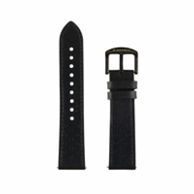 Garett univerzální řemínek 22 mm, černý kožený